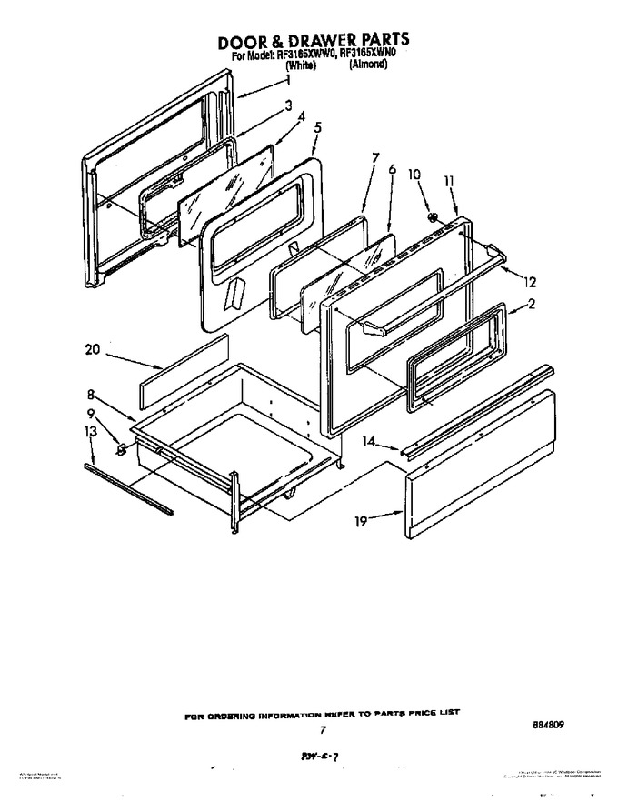 Diagram for RF3165XWN0
