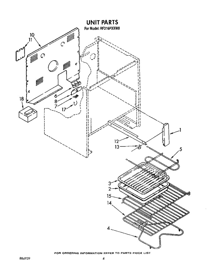 Diagram for RF316PXXW0