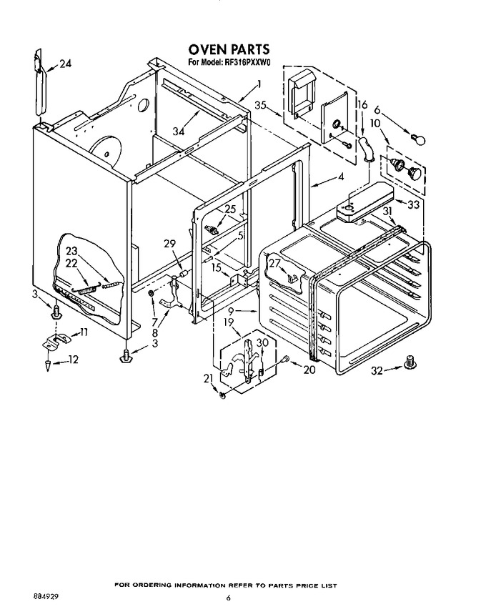 Diagram for RF316PXXB0