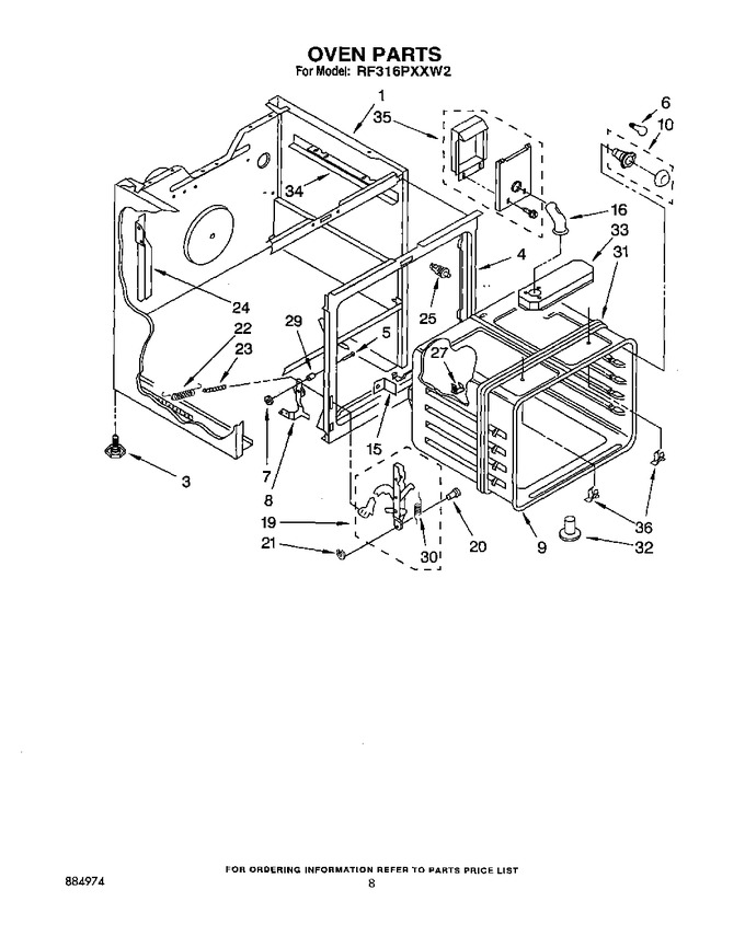 Diagram for RF316PXXB2