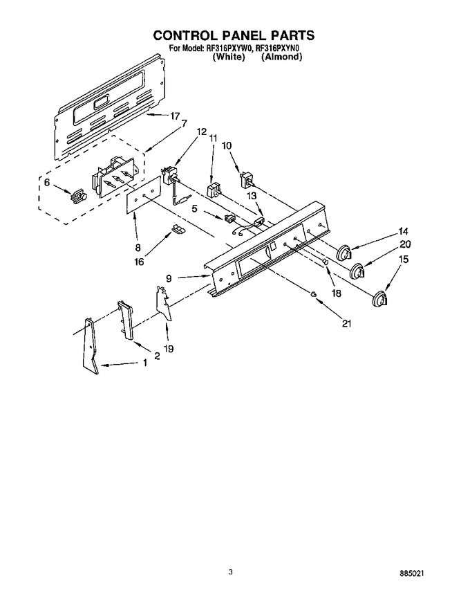 Diagram for RF316PXYW0