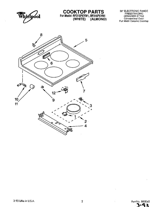 Diagram for RF316PXYW1