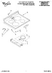 Diagram for 01 - Cooktop, Literature