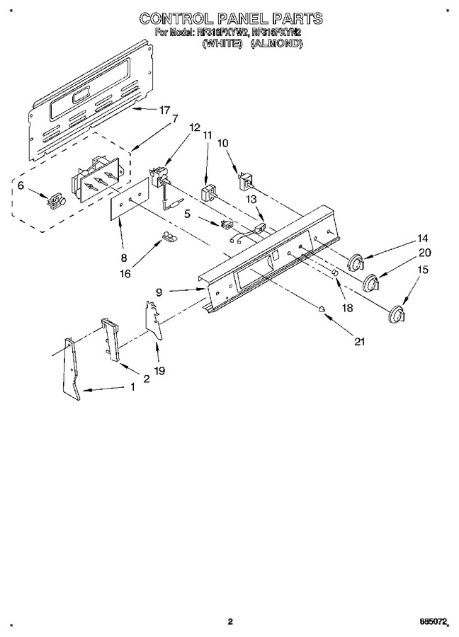 Diagram for RF316PXYN2