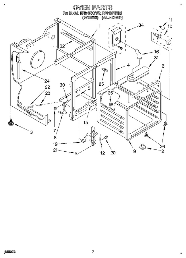 Diagram for RF316PXYN2
