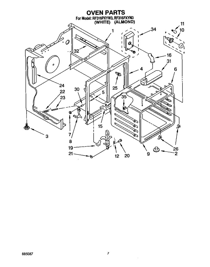 Diagram for RF316PXYN3