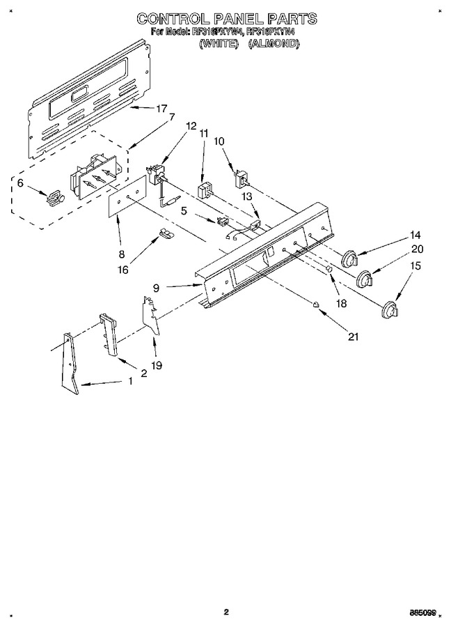 Diagram for RF316PXYW4