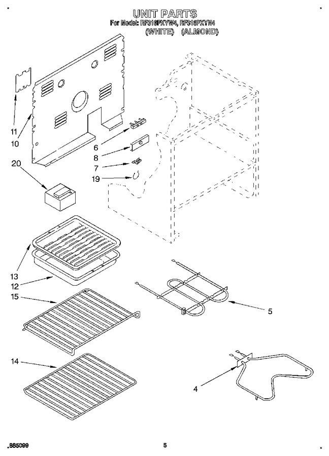 Diagram for RF316PXYW4