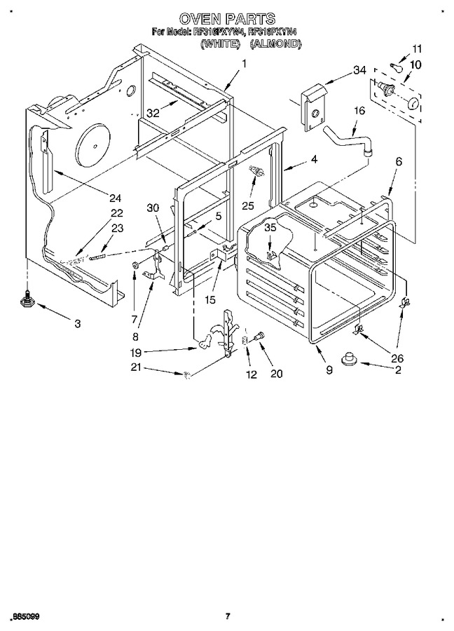 Diagram for RF316PXYW4