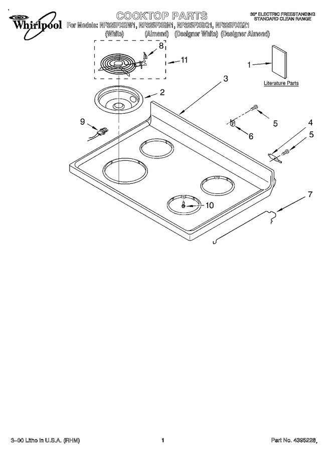 Diagram for RF325PXGW1