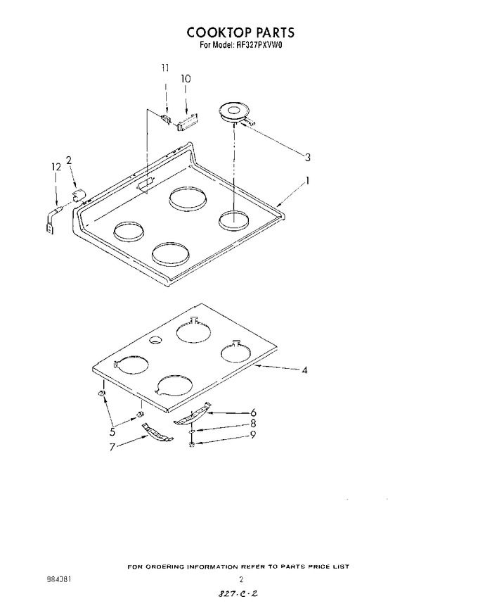 Diagram for RF327PXVN0