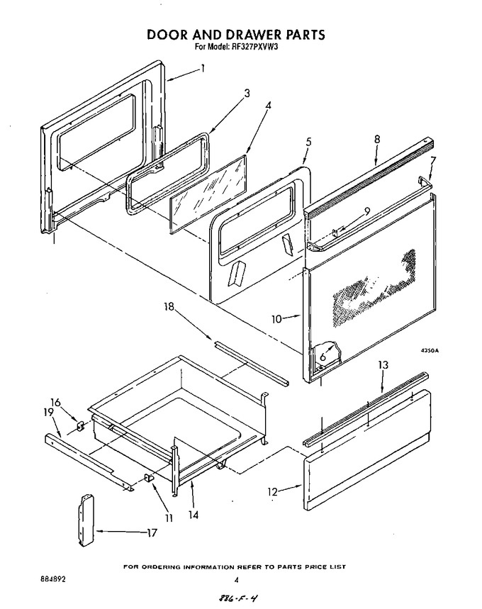 Diagram for RF327PXVW3