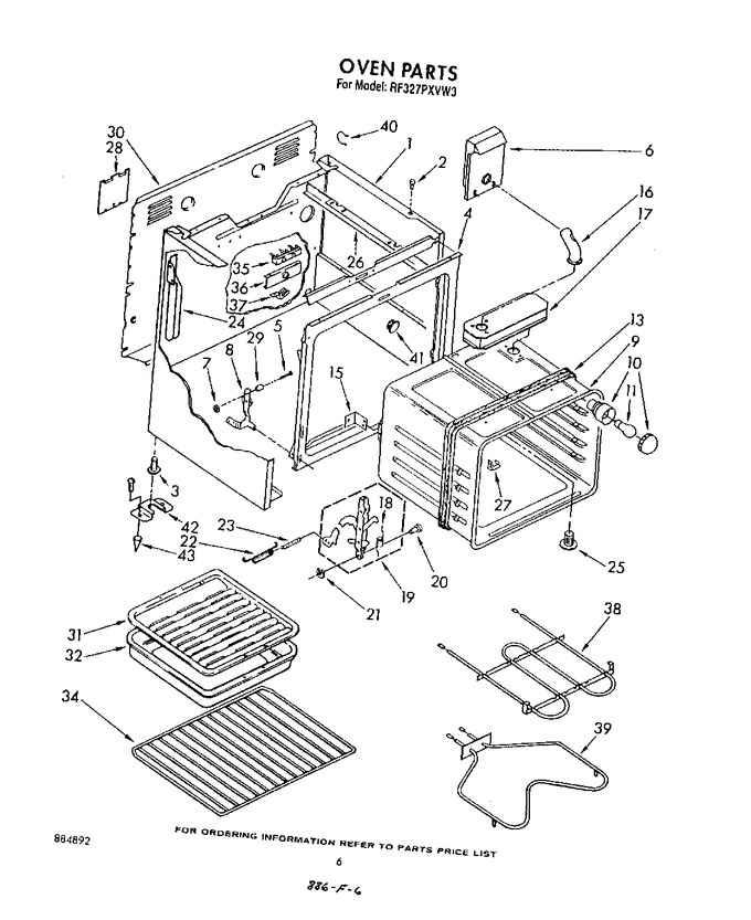 Diagram for RF327PXVW3