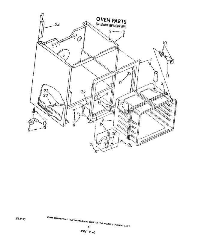 Diagram for RF3300XVW3