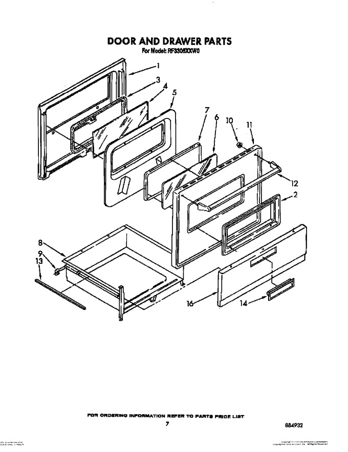 Diagram for RF3305XXW0
