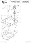 Diagram for 01 - Cooktop