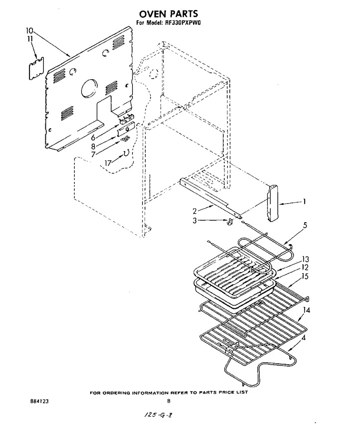Diagram for RF330PXPW0