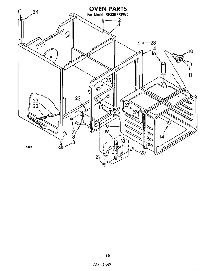 Diagram for RF330PXPW0
