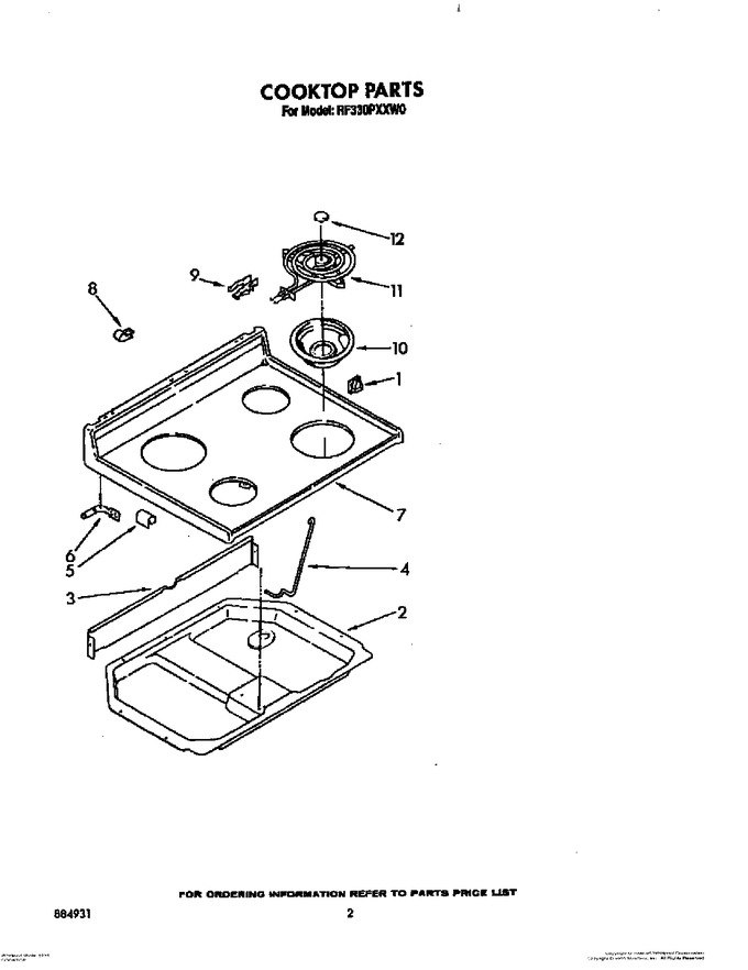 Diagram for RF330PXXW0