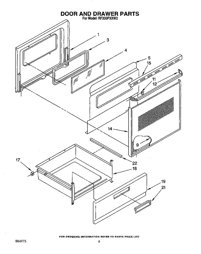 Diagram for RF330PXXW2