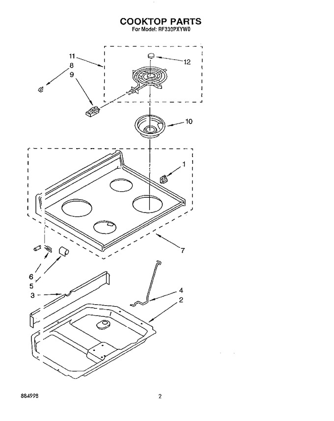 Diagram for RF330PXYW0