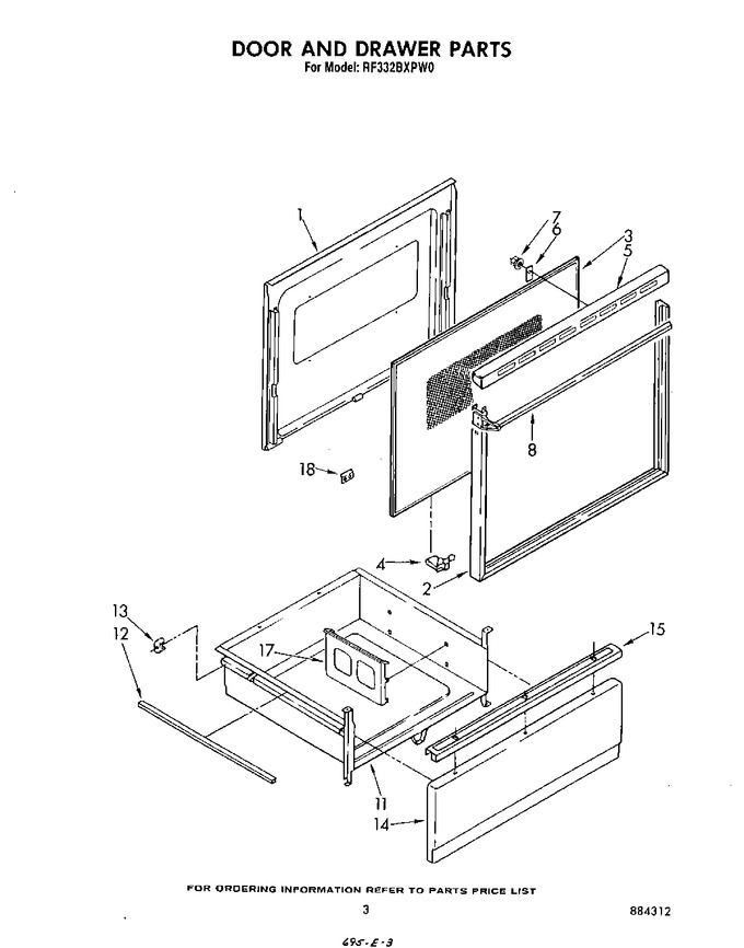 Diagram for RF332BXPW0