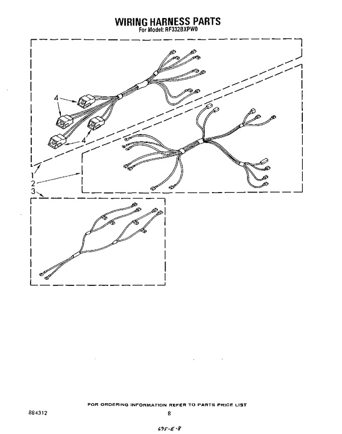 Diagram for RF332BXPW0