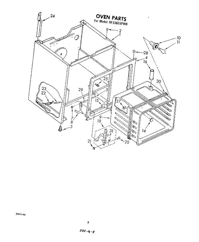 Diagram for RF336EXPW0