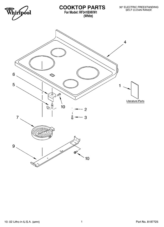 Diagram for RF341BXKW1