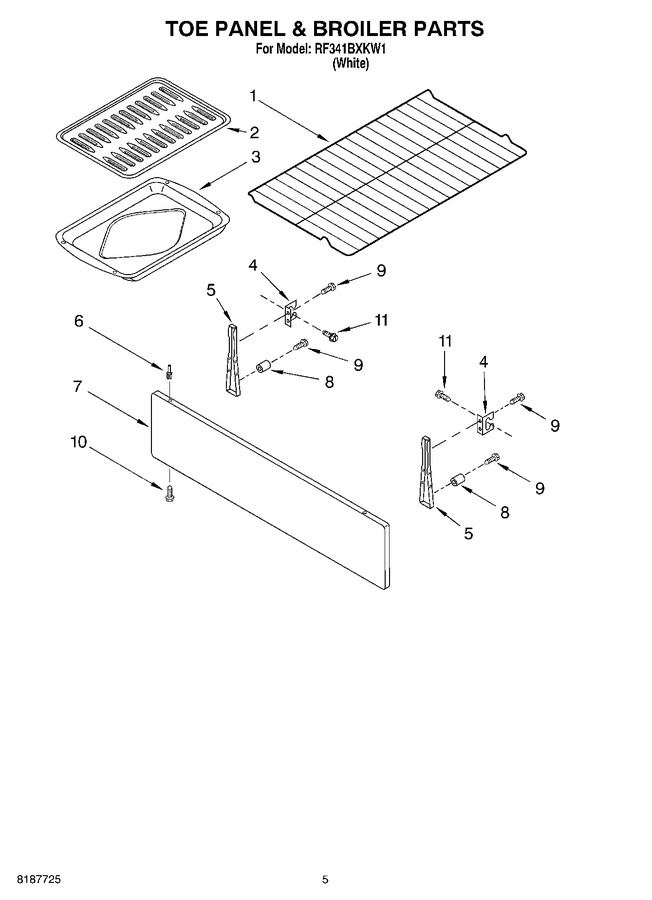 Diagram for RF341BXKW1