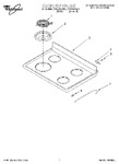 Diagram for 01 - Cooktop
