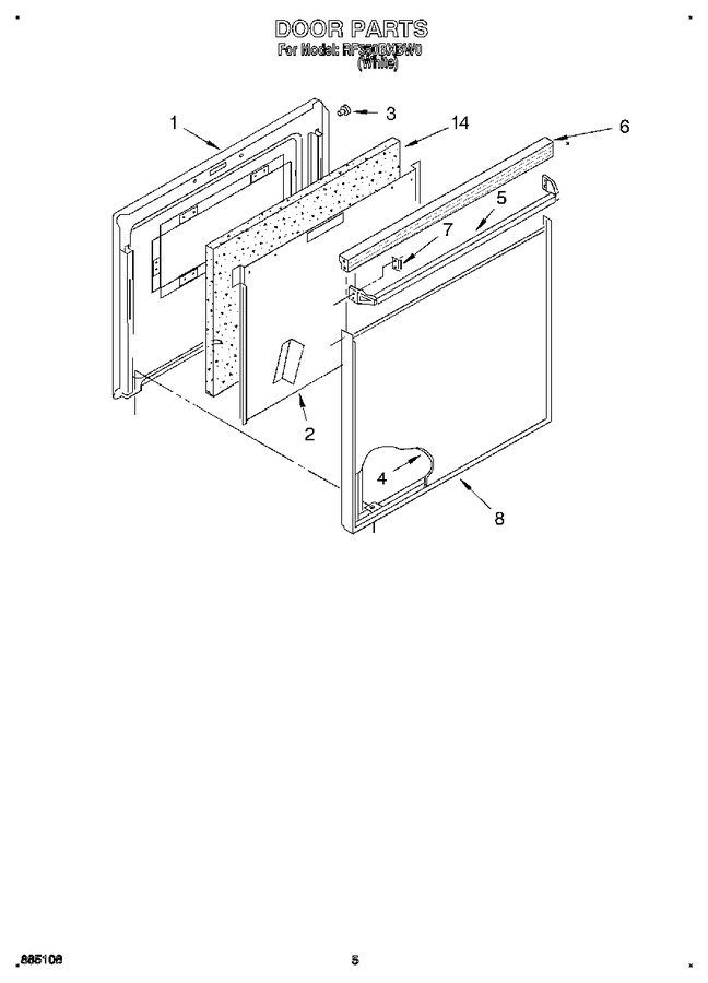 Diagram for RF350BXBW0