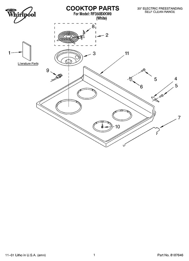 Diagram for RF350BXKW0