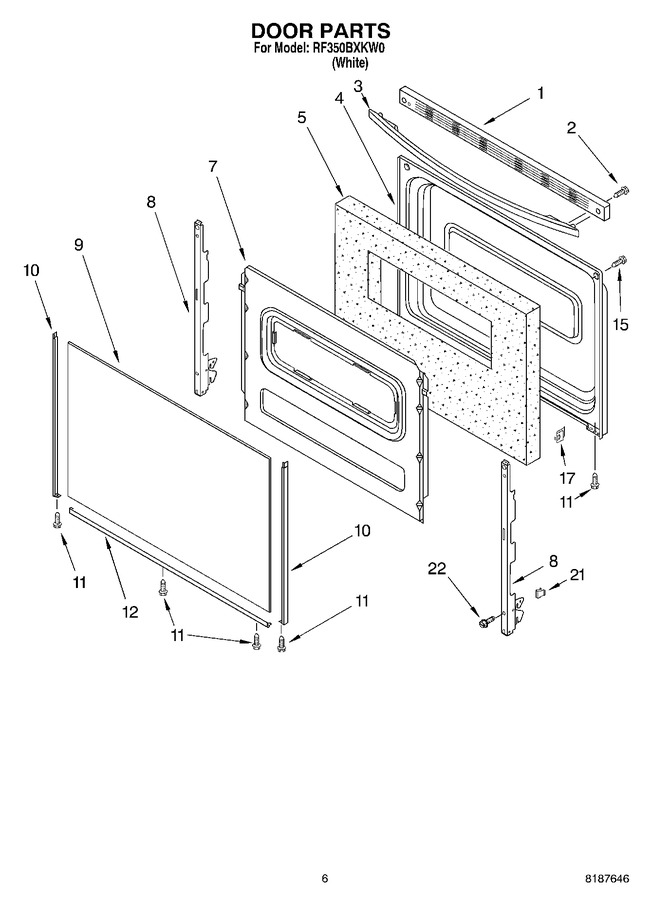 Diagram for RF350BXKW0