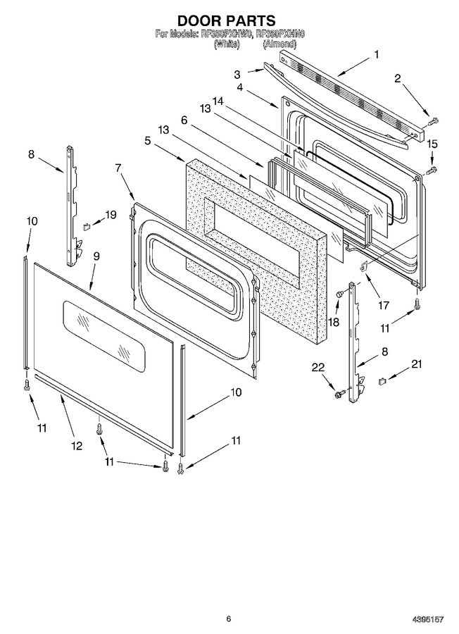 Diagram for RF350PXHN0