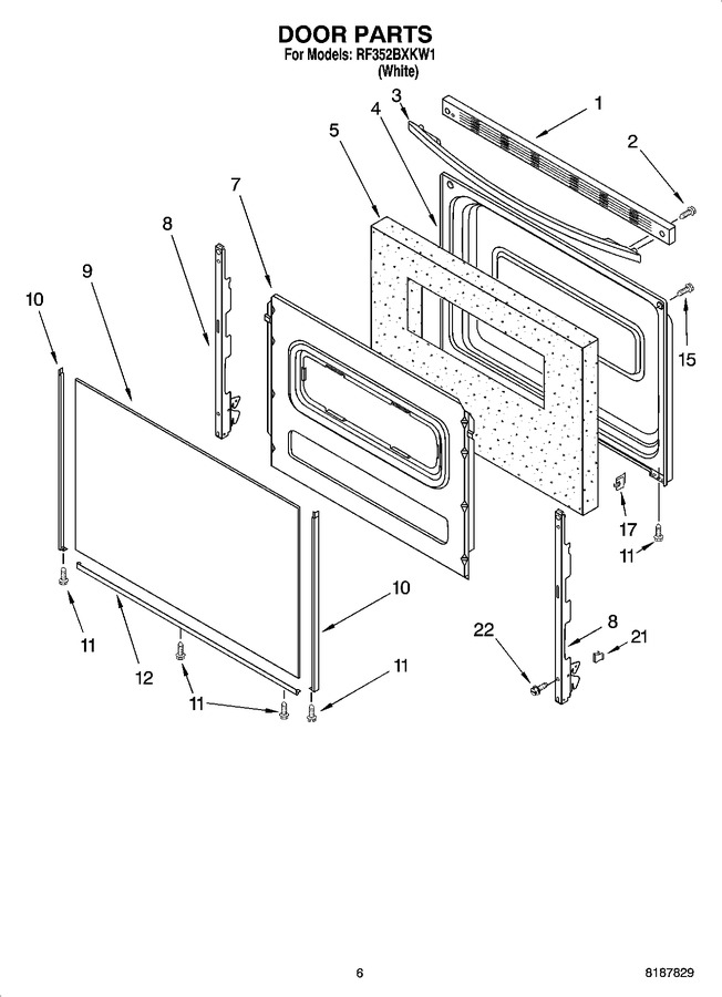 Diagram for RF352BXKW1