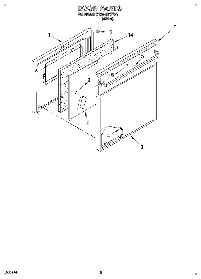 Diagram for RF354BXDW1