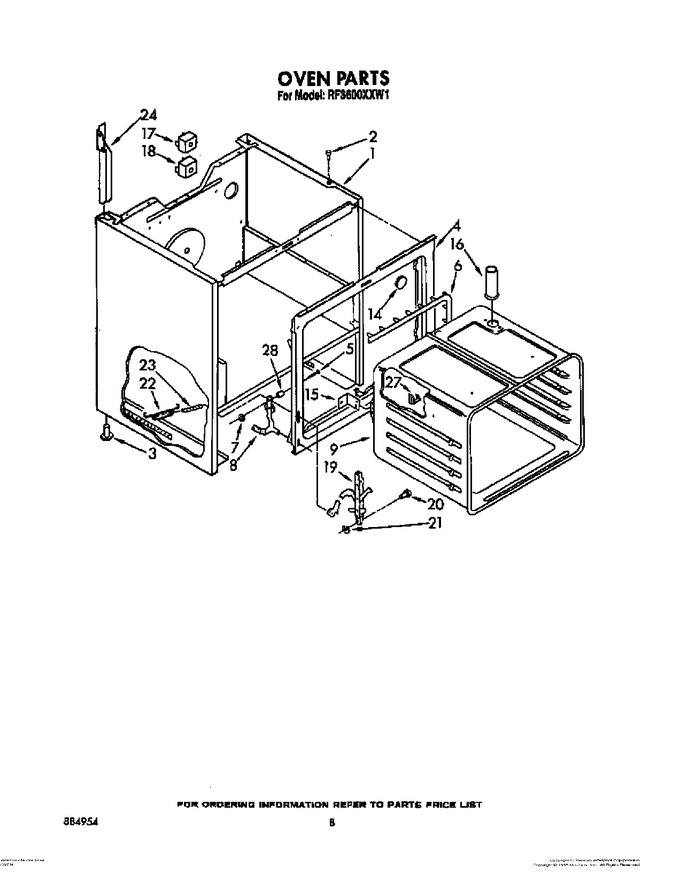 Diagram for RF3600XXW1