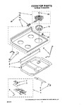 Diagram for 02 - Cooktop