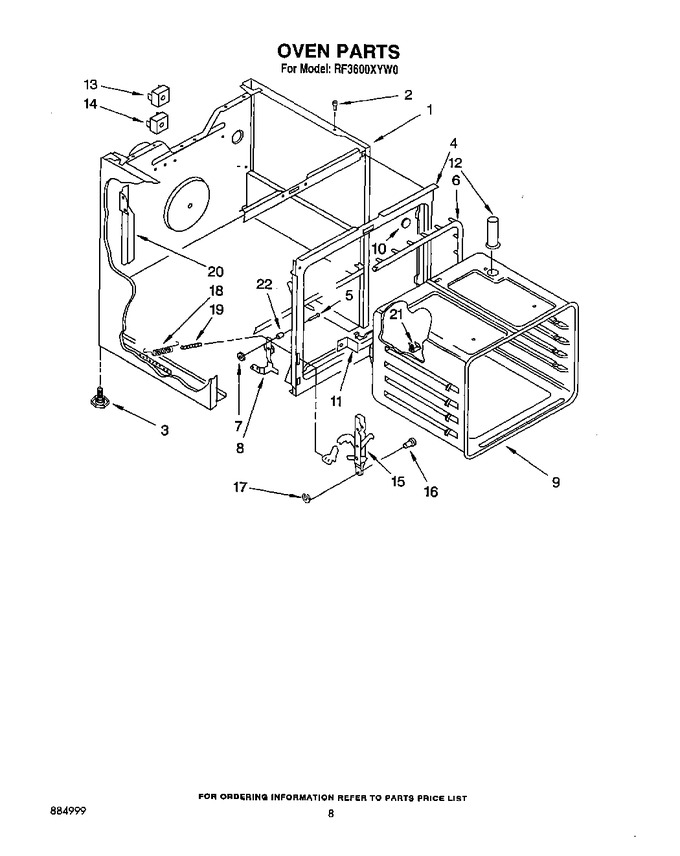 Diagram for RF3600XYN0