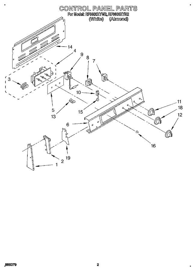 Diagram for RF3600XYW2