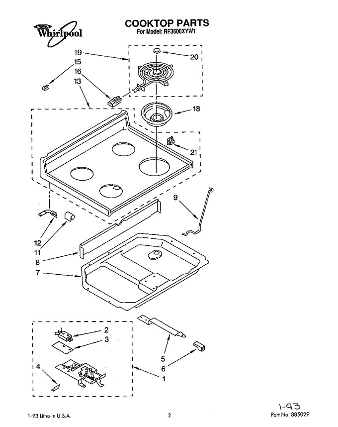 Diagram for RF3600XYW1