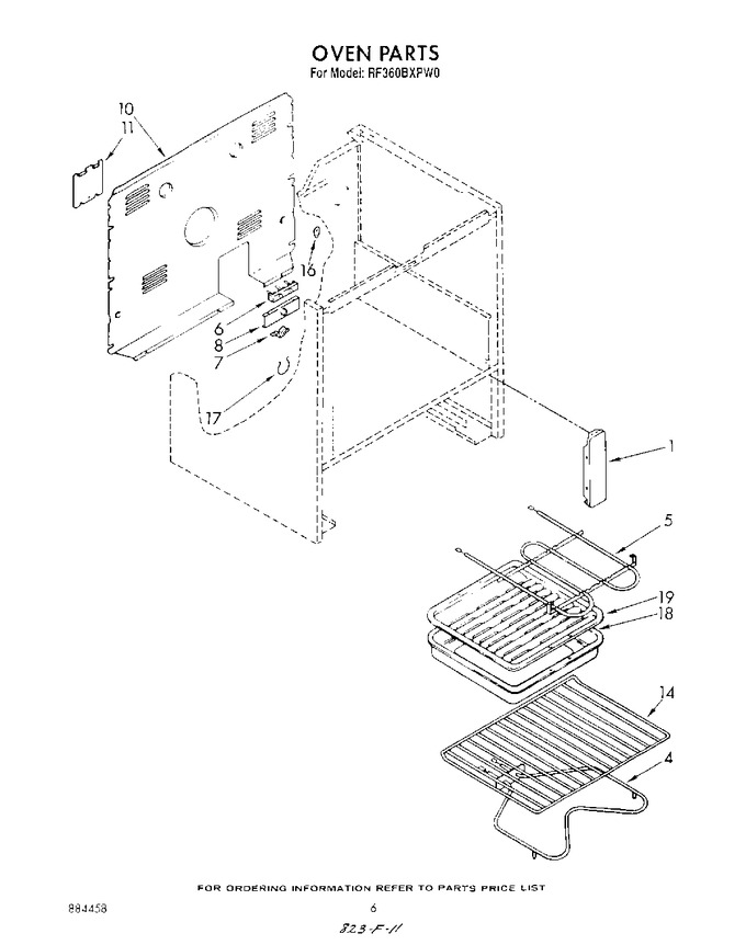 Diagram for RF360BXPW0