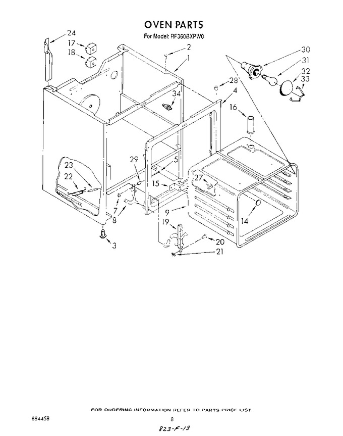 Diagram for RF360BXPW0