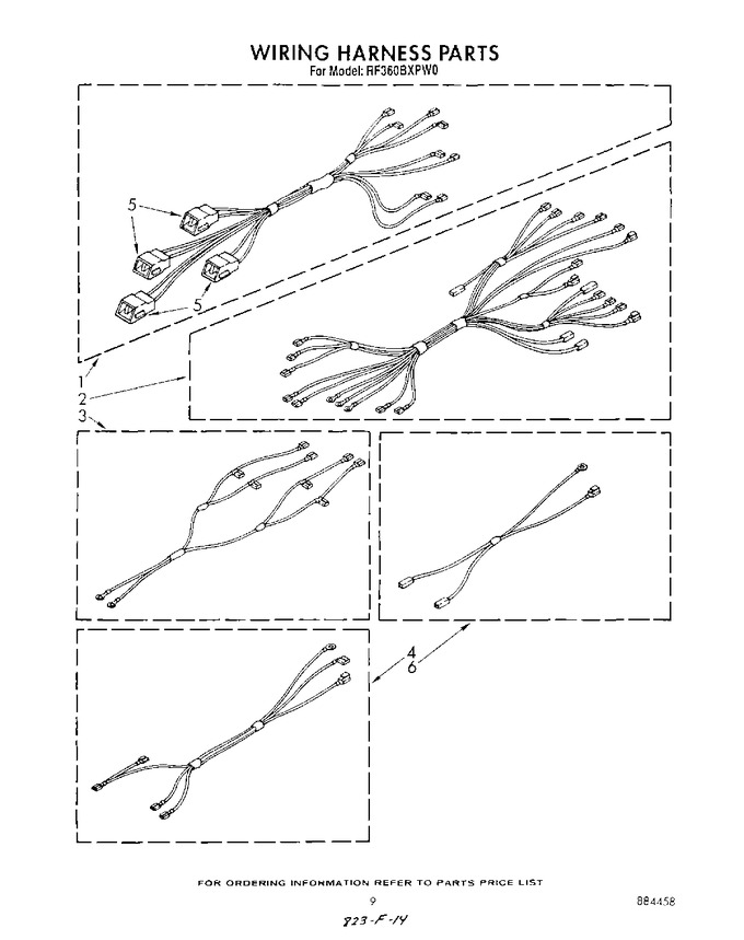 Diagram for RF360BXPW0