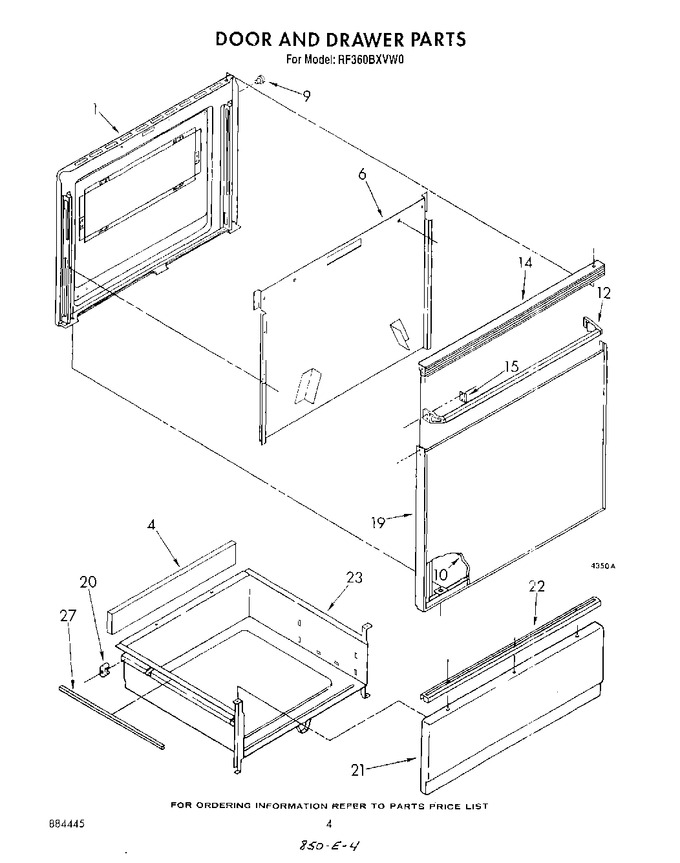 Diagram for RF360BXVW0