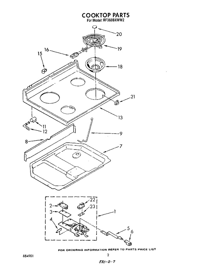 Diagram for RF360BXWW2