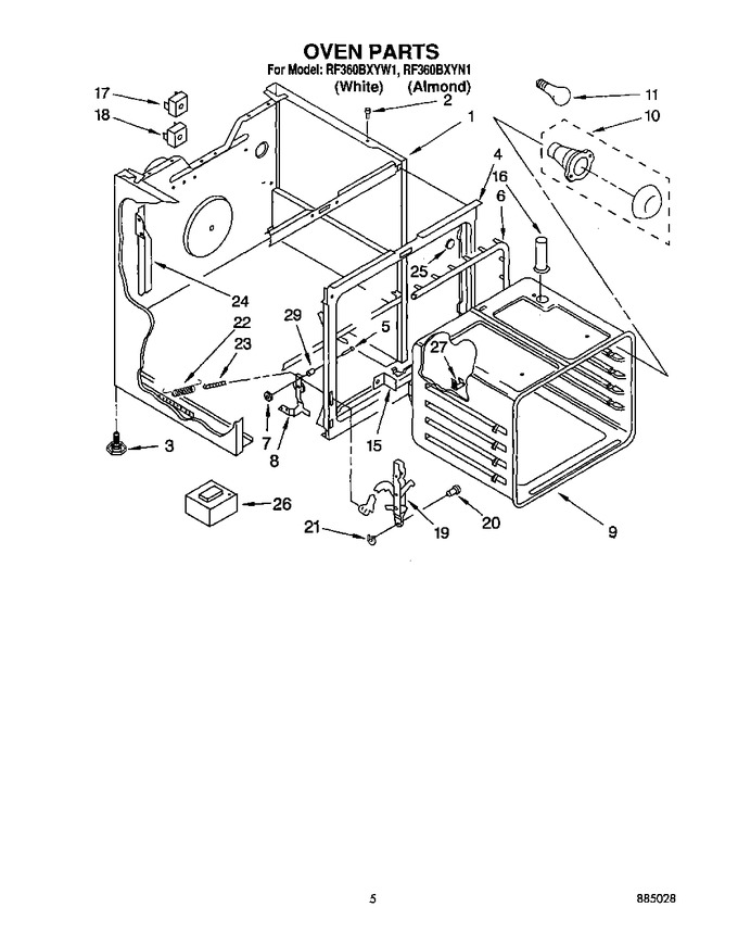 Diagram for RF360BXYW1