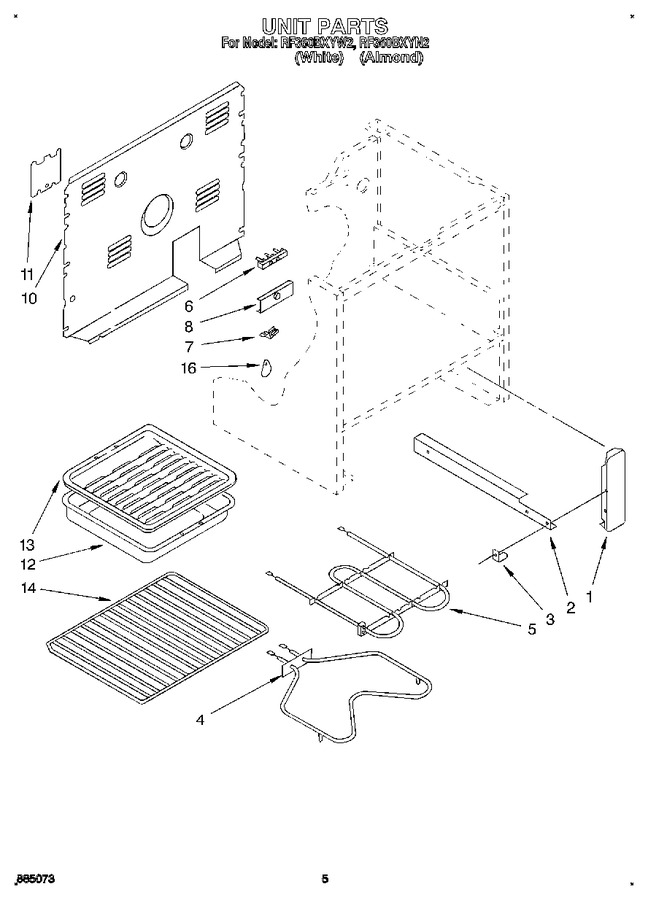 Diagram for RF360BXYW2