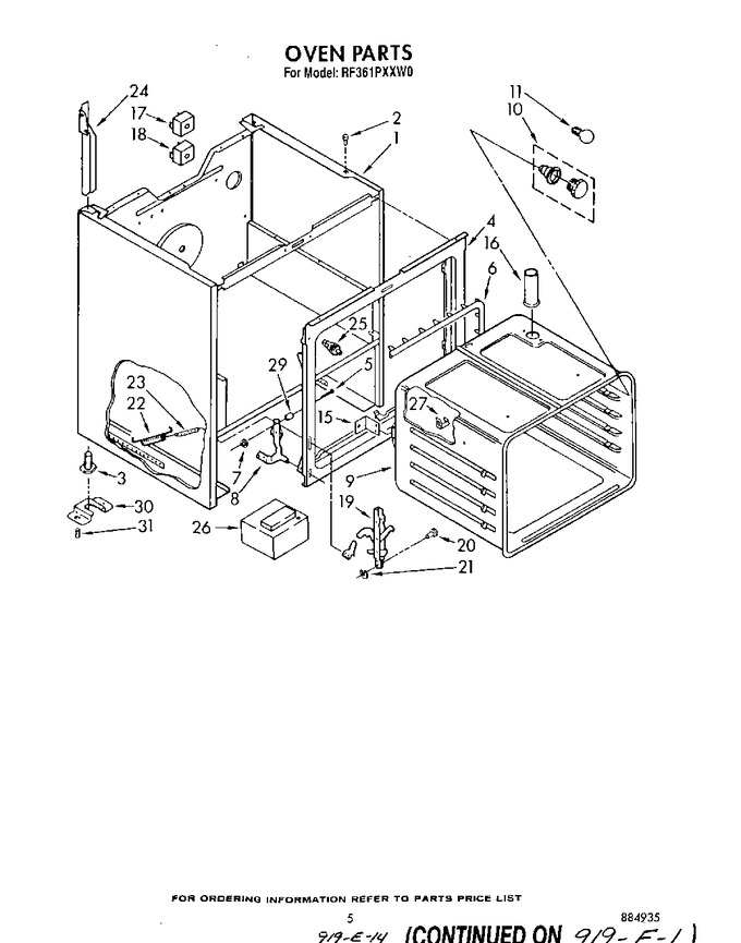 Diagram for RF361PXXW0